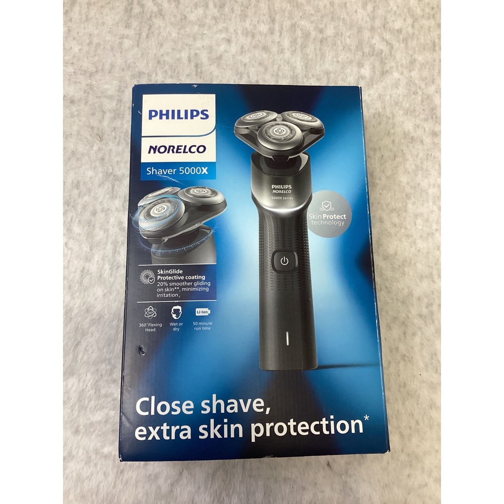 Philips Norelco Shaver 5000X Series X5004/84 Wet Dry Electric Shaver New..